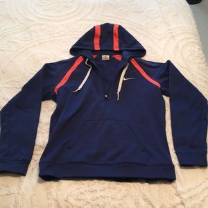 Nike half zip hoodie